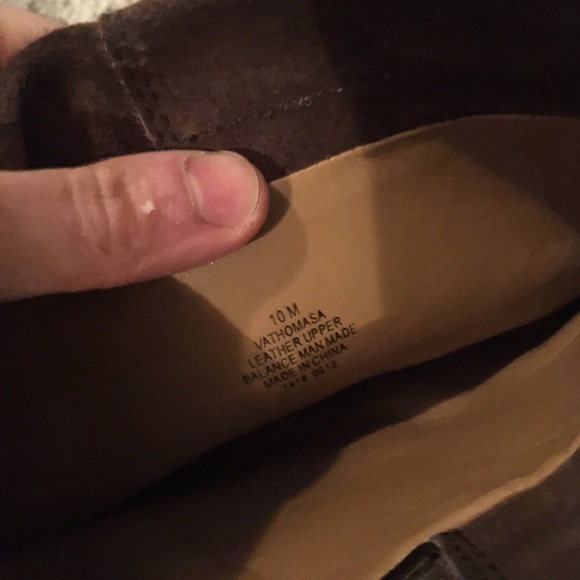 Distressed brown ankle boots - Picture 6 of 8